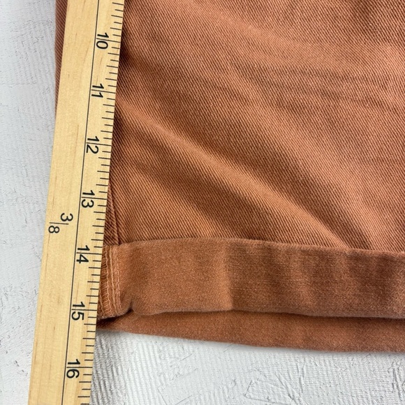 VTG Cactus Jeans Burnt Orange Jean Shorts for Women Rolled Hem Sz 28 - Picture 4 of 6